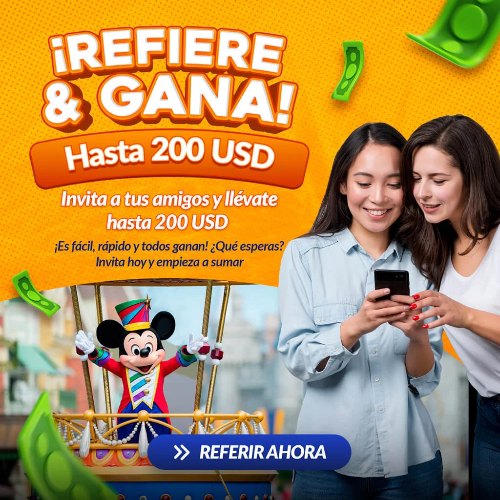 Oferta de referidos con recompensa