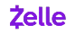 Logo de Zelle, método de pago aceptado