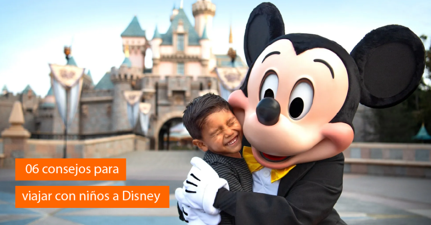 06 consejos para viajar con niños a Disney World