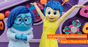 Los personajes de Intensamente llegan a Disney World