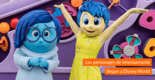 Los personajes de Intensamente llegan a Disney World