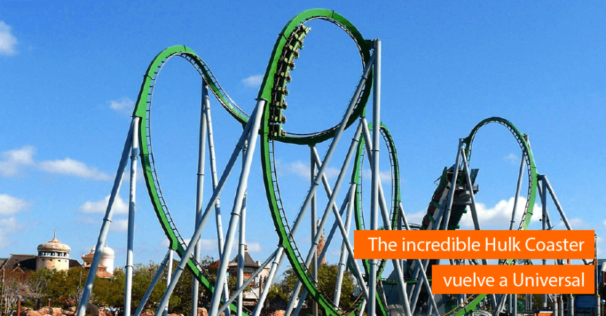 The Incredible Hulk Coaster vuelve