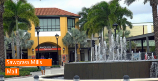 ¿De compras en Sawgrass Mills Mall?