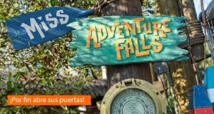 Miss Adventures Falls en Disney