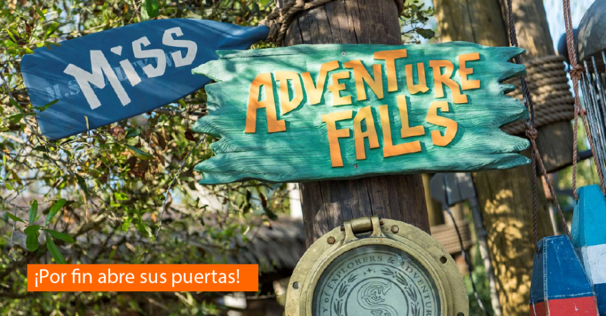 Miss Adventures Falls en Disney