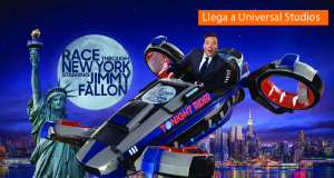 Jimmy Fallon llegó a Universal Studios Florida