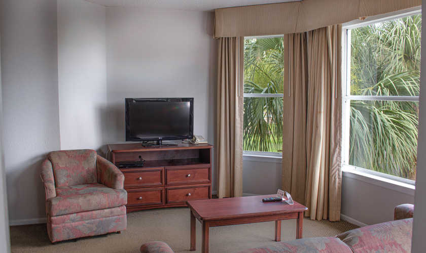 2 habitaciones para 6 personas en Parc Corniche Condominium Suite Hotel, Orlando
