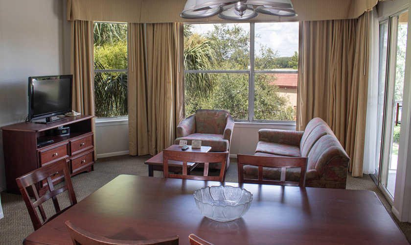 2 habitaciones para 6 personas en Parc Corniche Condominium Suite Hotel, Orlando