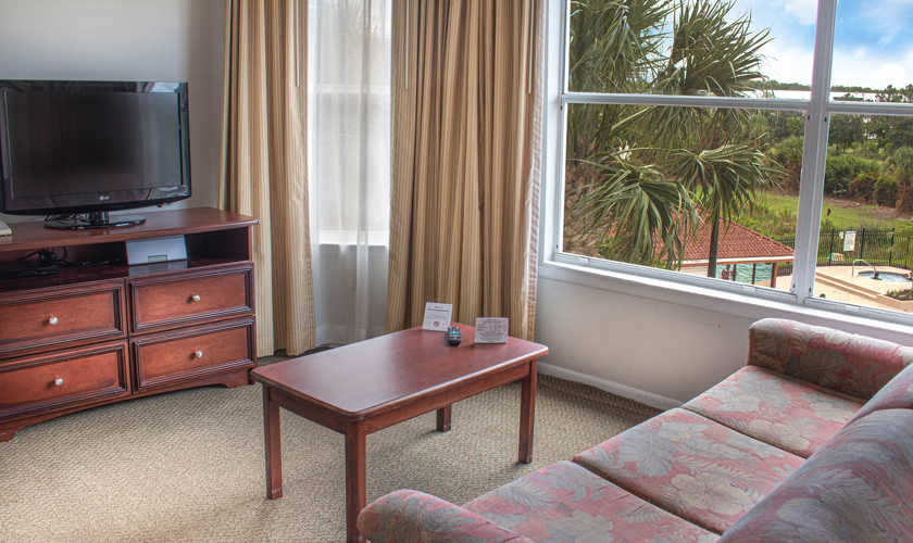 2 habitaciones para 6 personas en Parc Corniche Condominium Suite Hotel, Orlando