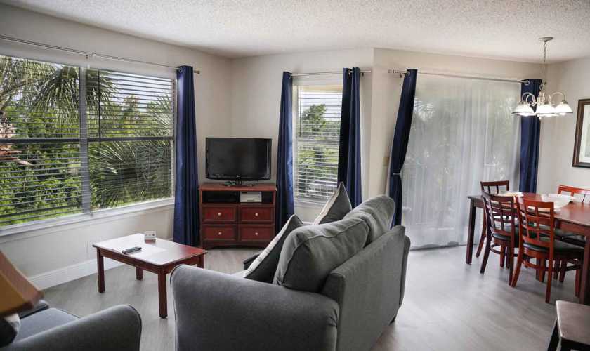 2 habitaciones para 8 personas en Parc Corniche Condominium Suite Hotel, Orlando