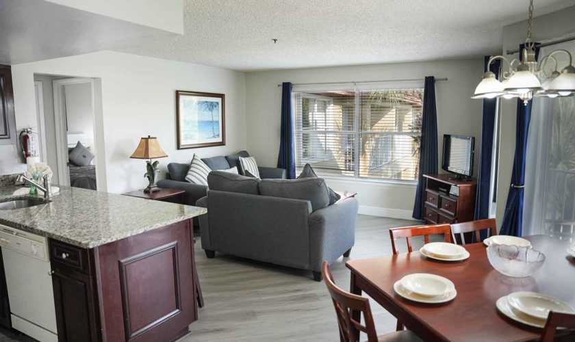 2 habitaciones para 8 personas en Parc Corniche Condominium Suite Hotel, Orlando