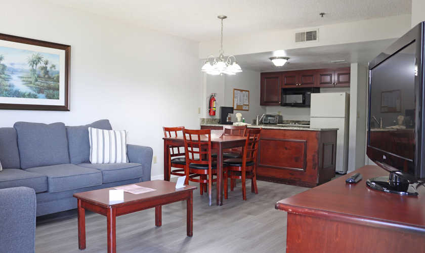 Habitación para 4 personas en Parc Corniche Condominium Suite Hotel, Orlando